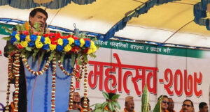 मेला महोत्सवले स्थानीय उत्पादनको प्रवधन गर्दै अर्थतन्त्र चलायमान बनाउन सहयोग पुग्छ : उपाध्यक्ष ढकाल